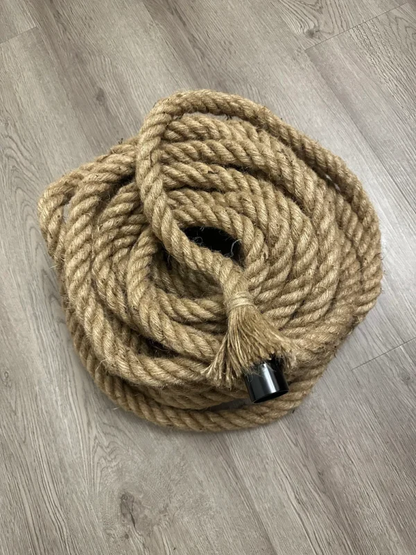 TwineKnot Fixture Sleeve – Rustic Cord Wrap for Pendant & Ceiling Lights - Image 3