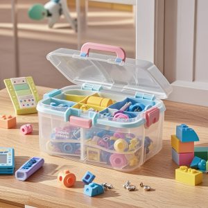 BuildMate Mini Sorter Box – DIY Parts Tray for Blocks & Circuit Kits